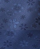  NM Slim Krawatte - Blau geblümt Gemusterte Krawatten